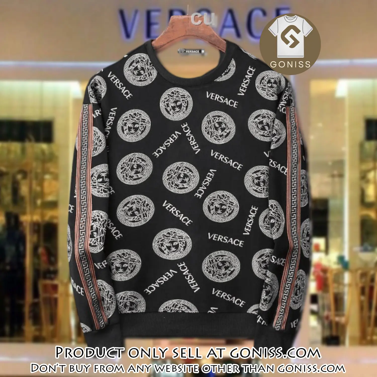 Versace luxury ugly sweater for winter lzu1415 gn0937168